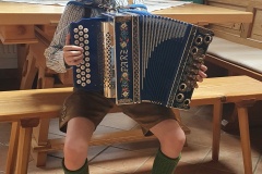 Clemens mit neuestem Hobby