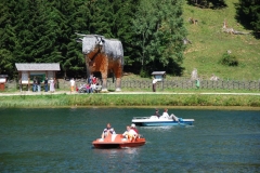 Tretbootfahren