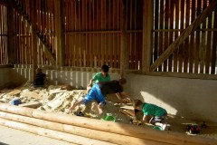 Sandspielkiste mit 7 Tonnen Sand